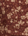 Earthy Floral Brown