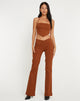 image of Zirnia Trouser in Coffee Bean