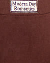 Deep Mahogany Modern Day Romantics Label Embro
