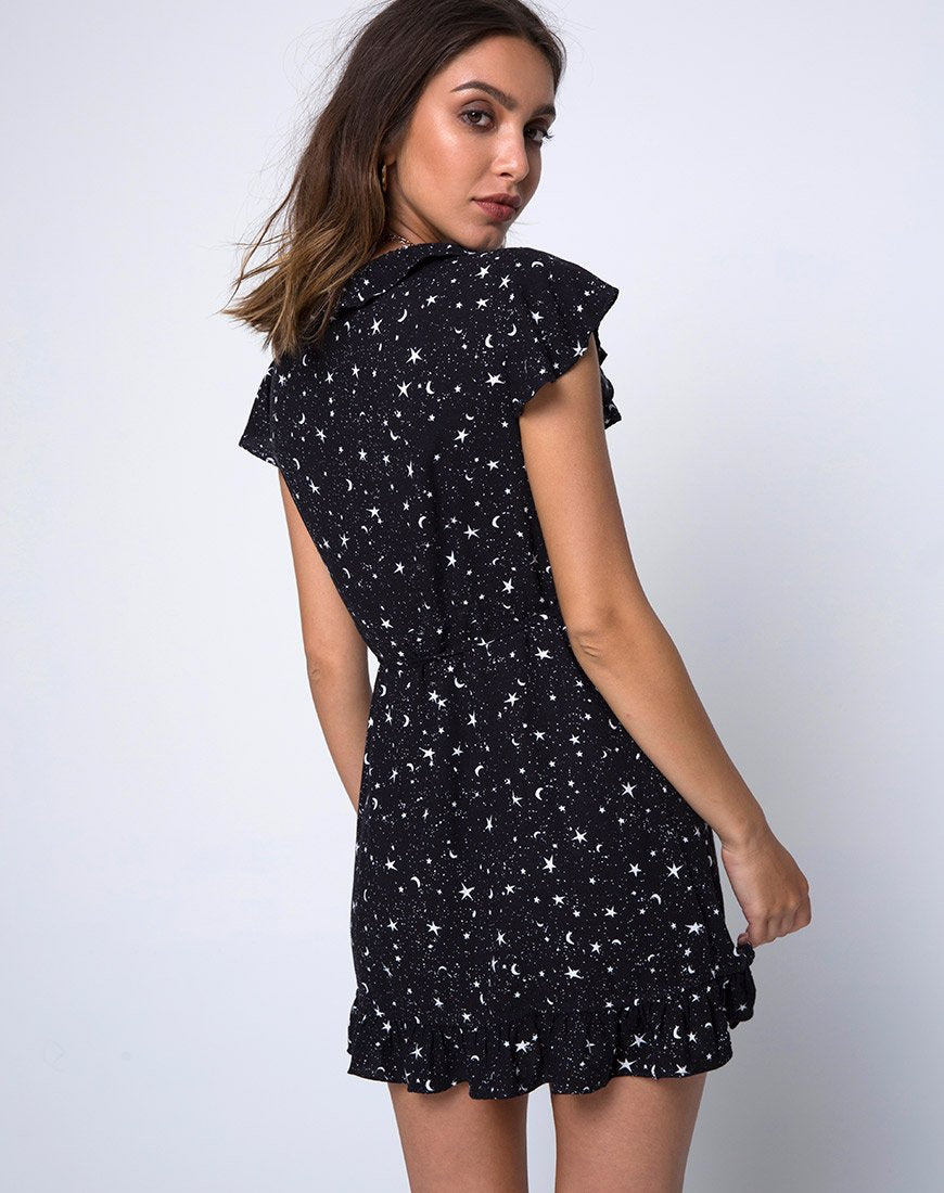 Image of Rica Skater Dress in Ditsy Cosmos