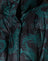 Dragon Flower Black and Mint