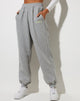 Image of Roider Jogger in Greymarl with Angel Embro in Lemon