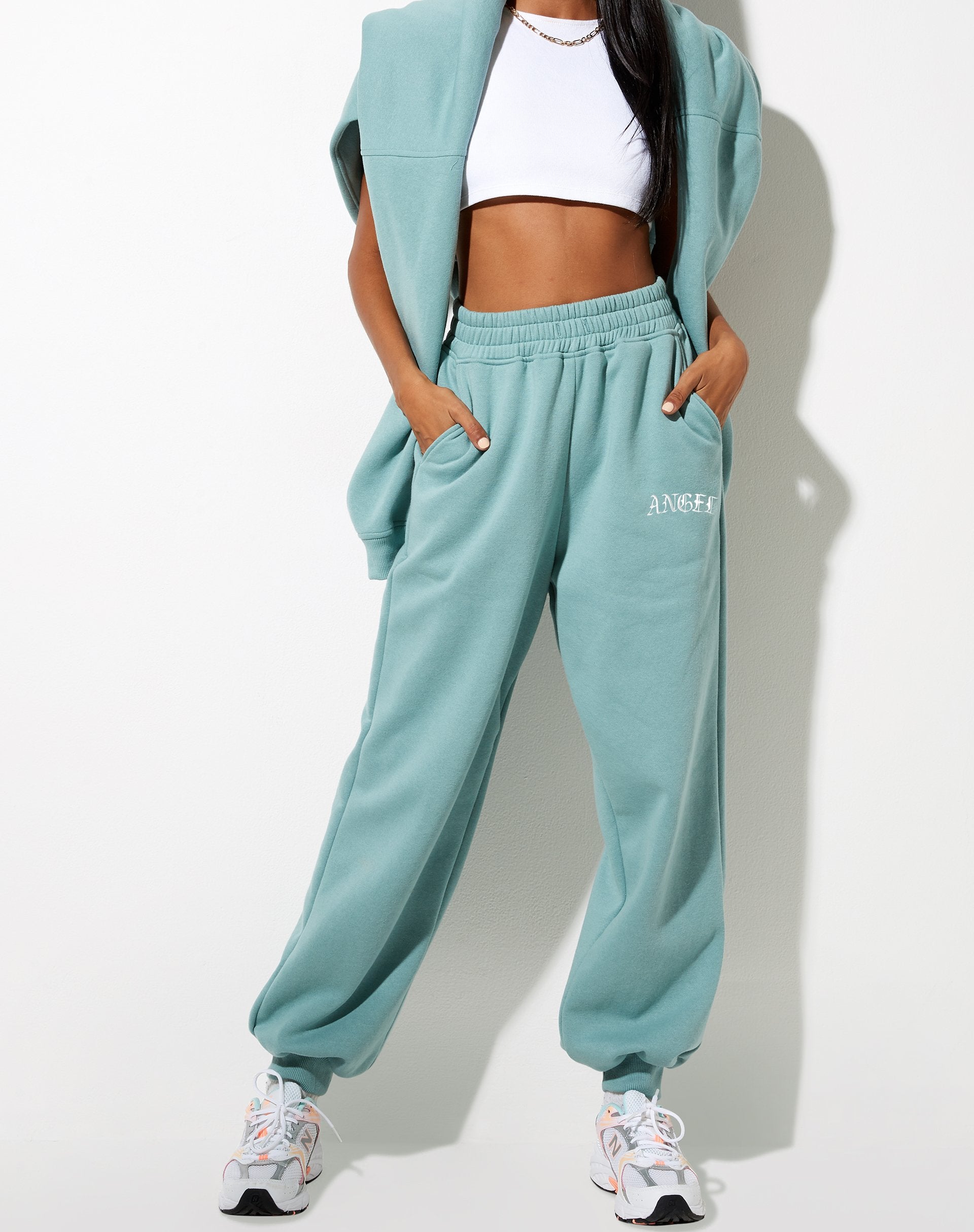 Image of Roider Jogger in Seafoam Angel Embro
