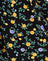 Flowing Flower Black