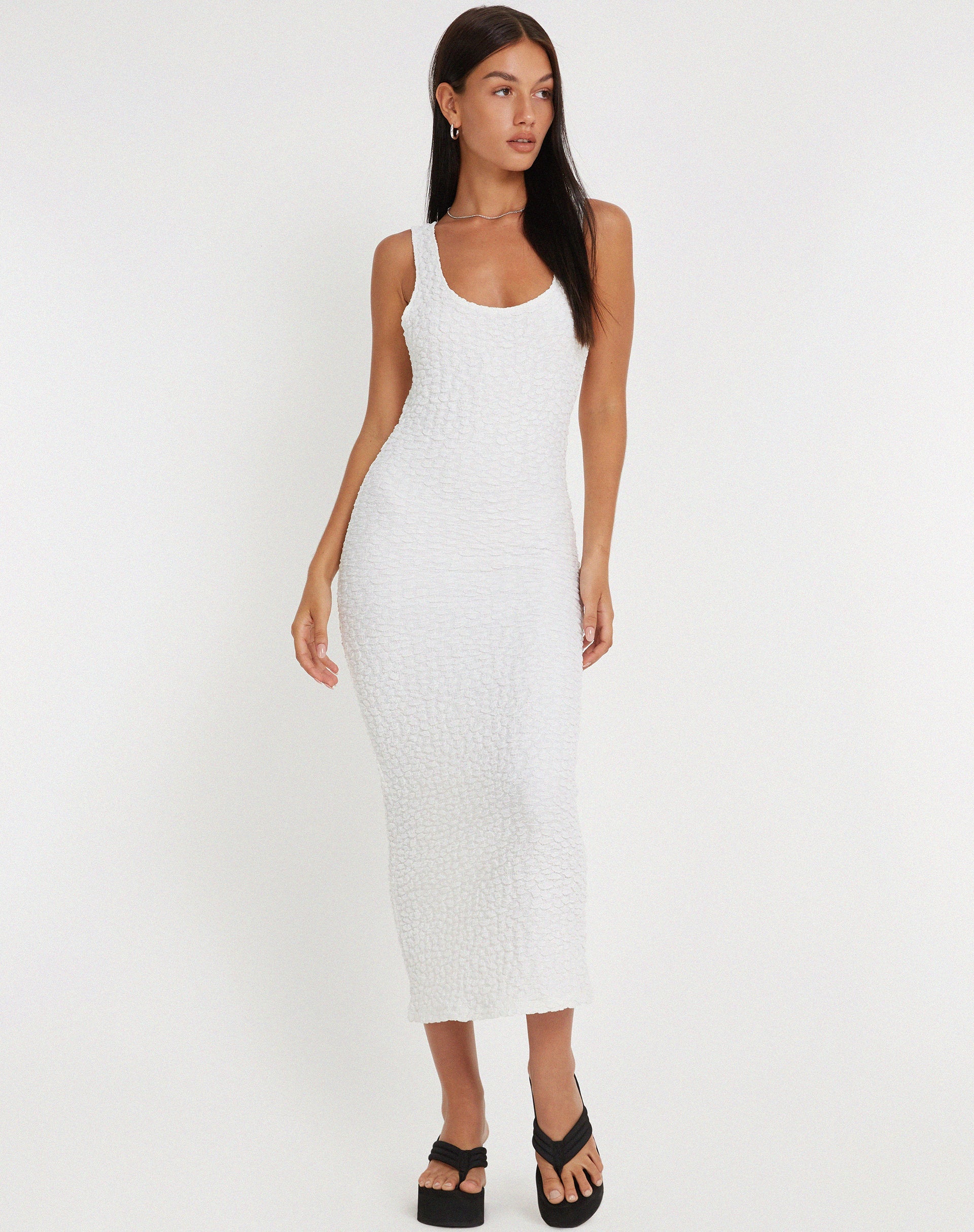 image of Roski Maxi Dress in White