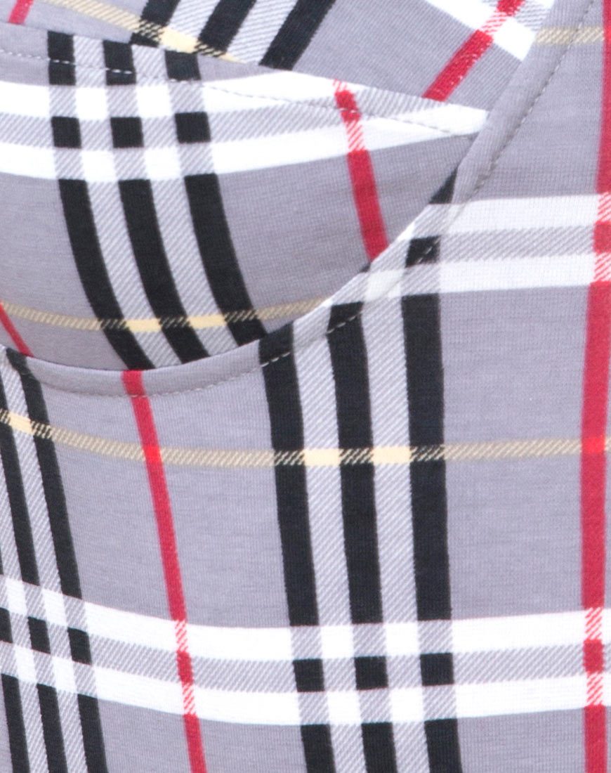 Image of Ryon Bodice in Heritage Check