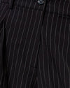 Pinstripe Black