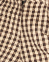 Gingham Tan and Black