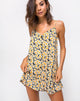 Image of Sanna Slip Dress in Delightful Daisy