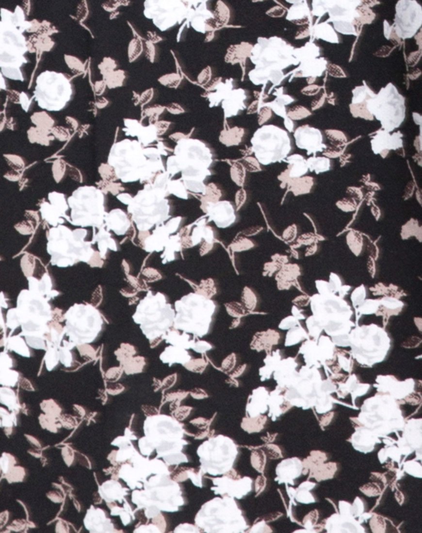 Image of Sanna Slip Dress in Dark Wild Flower