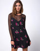 Image of Sanna Slip Dress in Grunge Rose