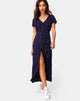 Image of Sanrin Midi Dress in Starstruck Navy