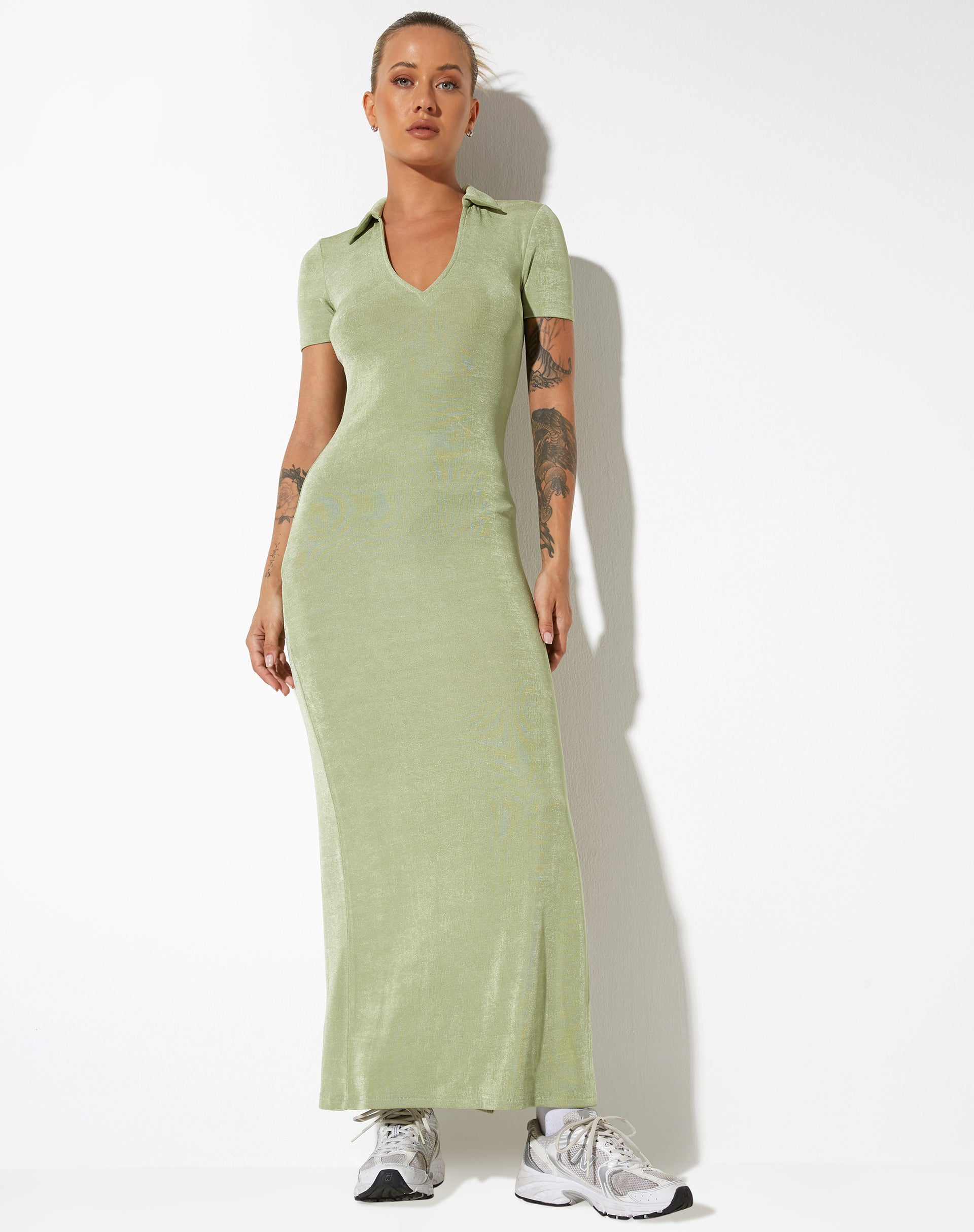 Light Green Short Sleeve Maxi Dress | Savita motelrocks-com-us Light Green Short Sleeve Maxi Dress | Savita motelrocks-com-us
