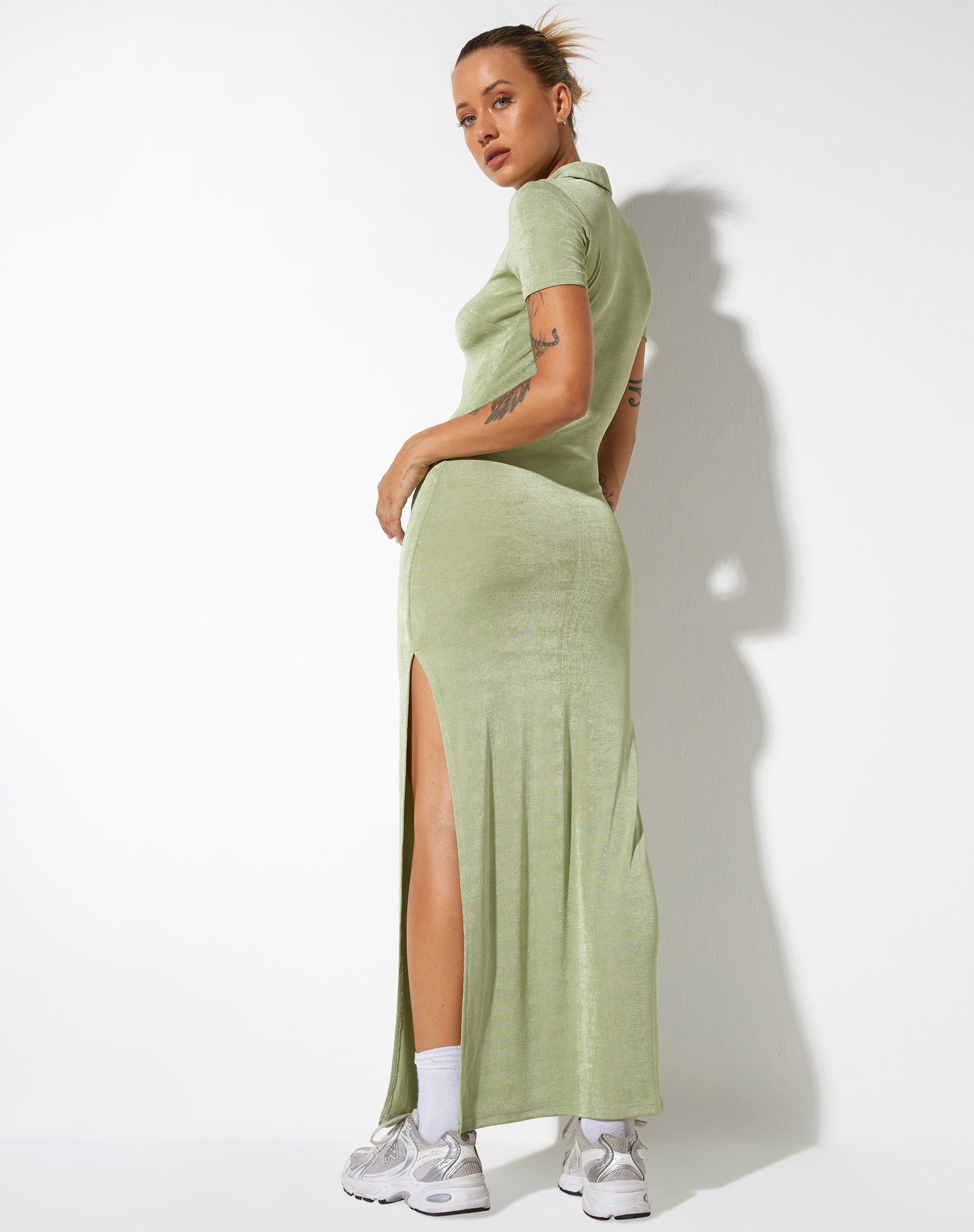 Light Green Short Sleeve Maxi Dress | Savita motelrocks-com-us Light Green Short Sleeve Maxi Dress | Savita motelrocks-com-us