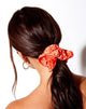 Image of Scrunchie in Sand Leopard Orange