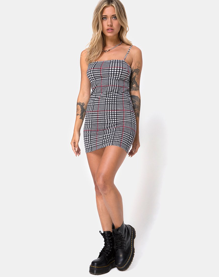 Image of Selah Dress in Big Charles Check