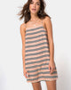 Image of Sagha Dress Slip Dress in Classic Stripe Horizontal