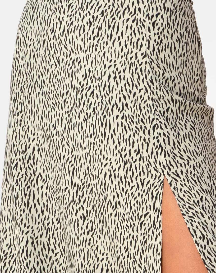 Image of Shayk Maxi Skirt in Mini Jaguar