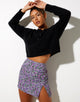 Image of Sheny Mini Skirt in Lilac Blossom