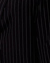 Pinstripe Black