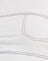White with Black Stitch