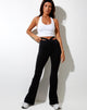 Image of Siari Flare Trouser in Lycra Black