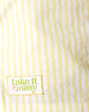 Transparent Yellow Take It Easy