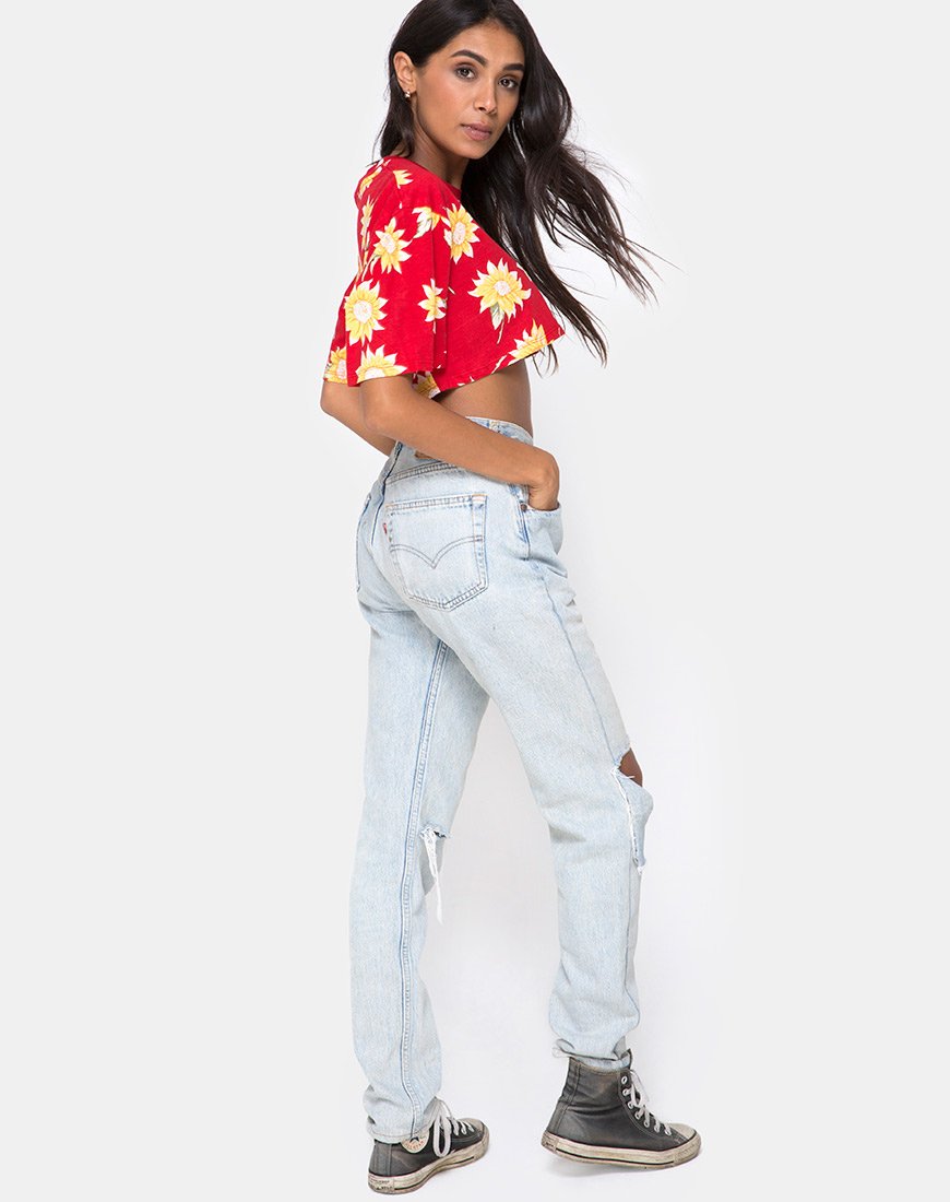 Image of Super Cropped Tee in Sunny Days