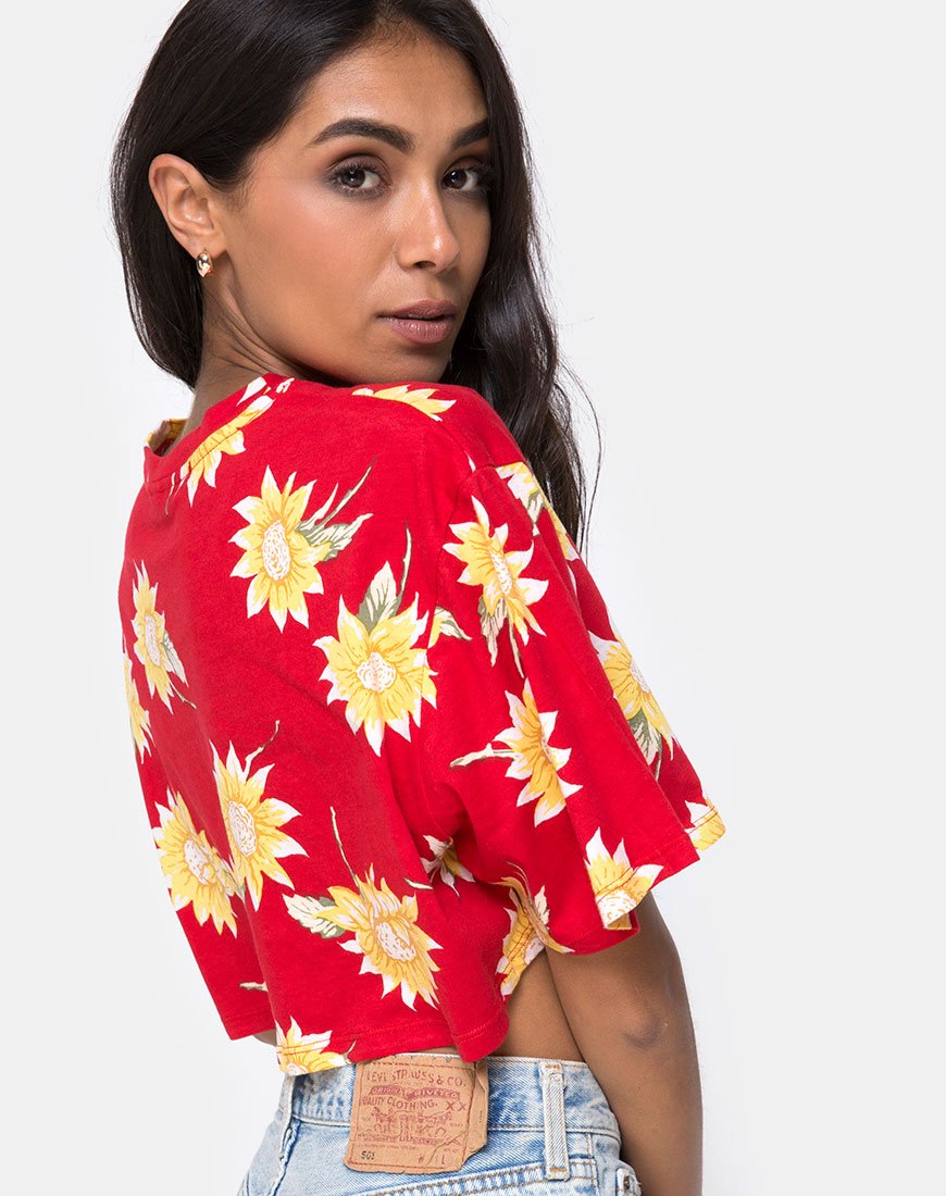 Image of Super Cropped Tee in Sunny Days