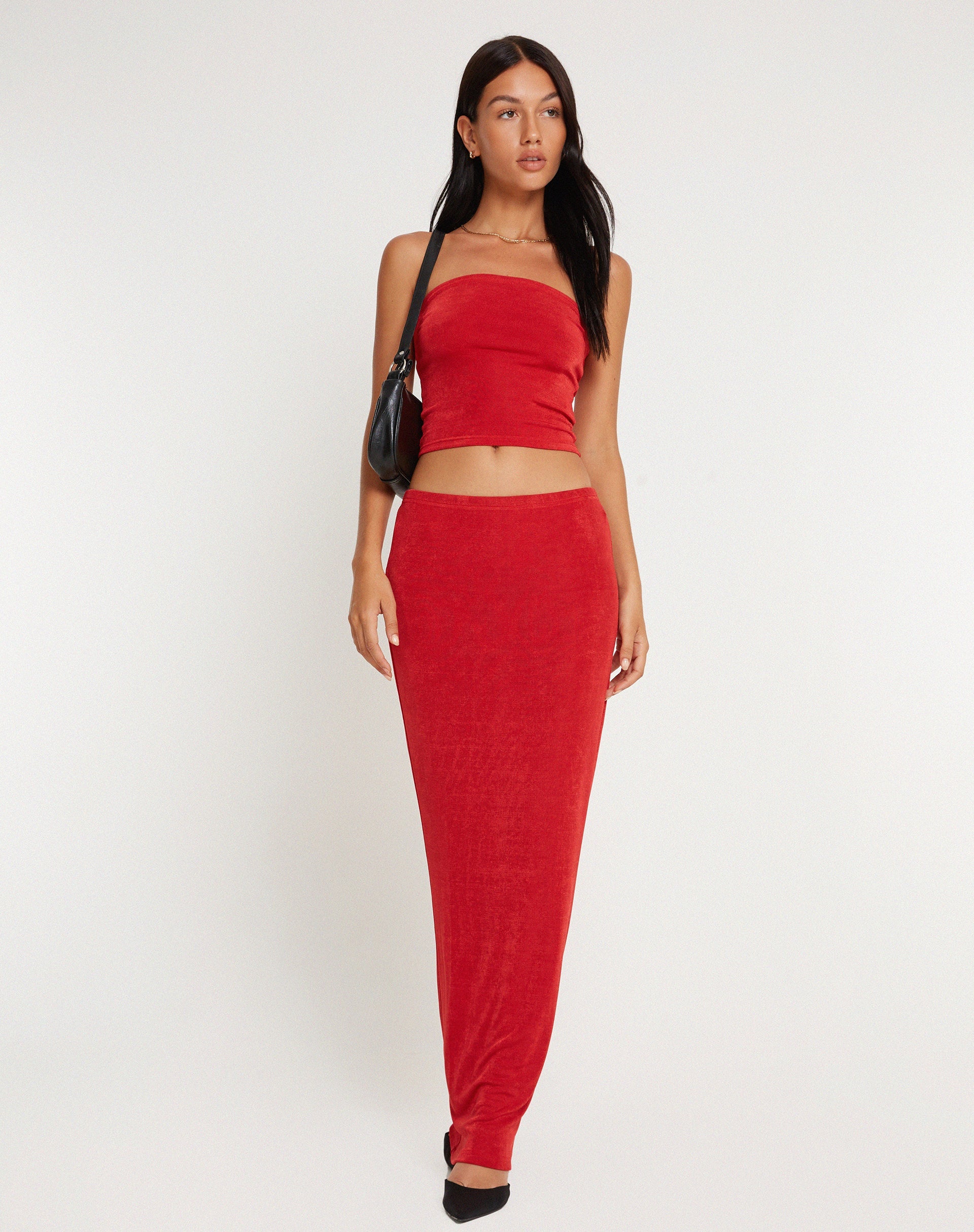 Red Maxi Skirt | Tulus – motelrocks-com-us