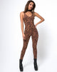 Image of Unitard in Jungle Leopard