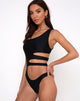 Image of Velax Cutout Swimsuit in Black
