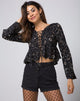 Image of Villere Top in Astro Black