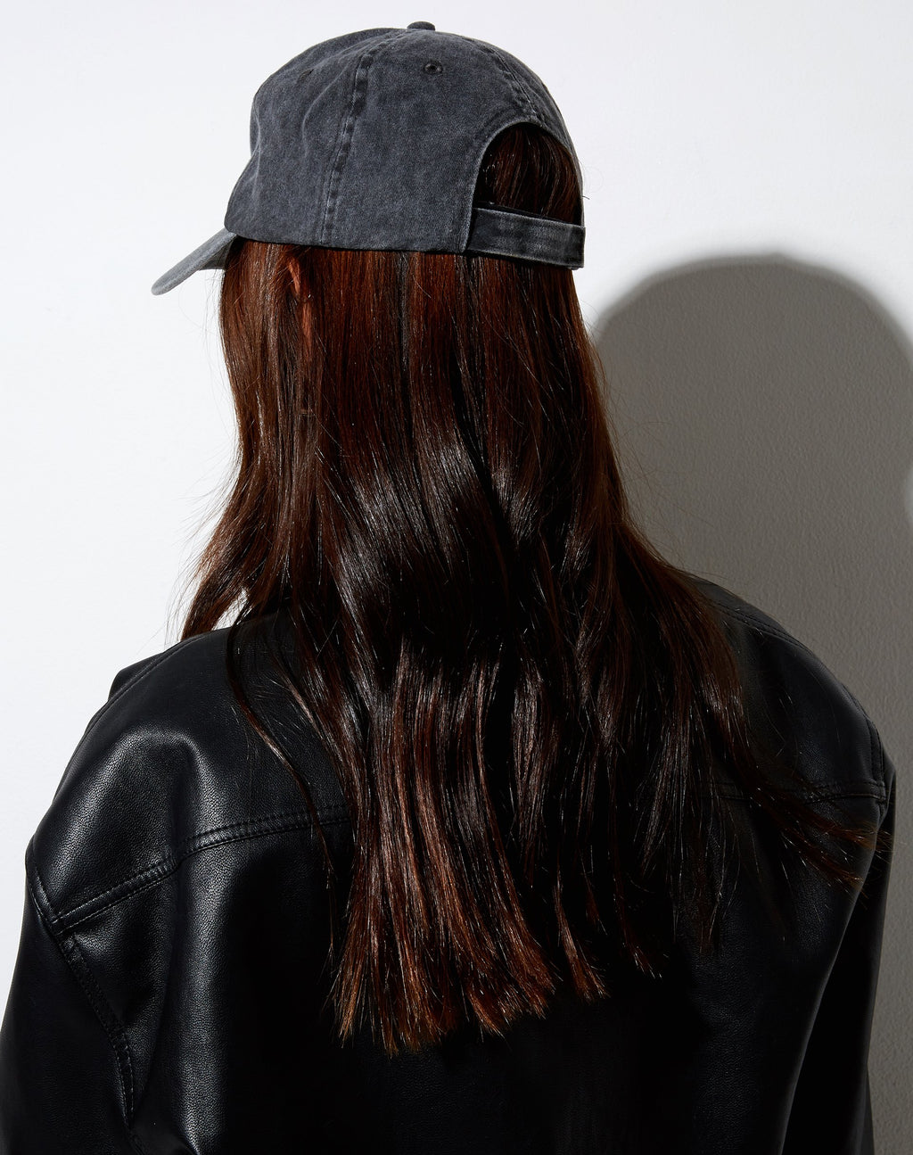 Vintage Hat in Charcoal with "Angel Energy" Embro