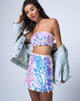 Image of Weaver Skirt in Unicorn Disc Sequin