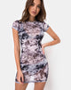 Image of Whitney Bodycon Dress in Cherub Mesh