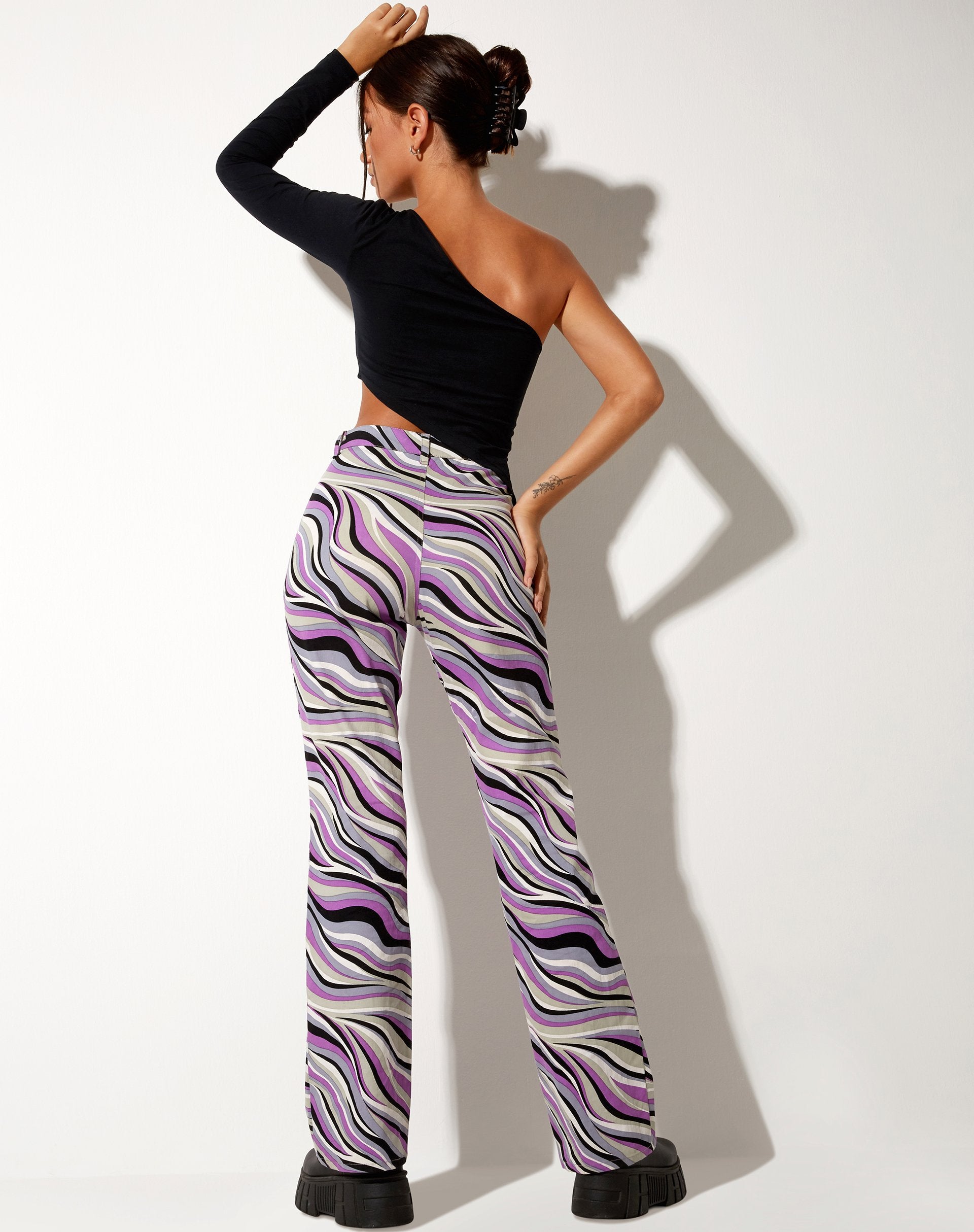 Image of Zoven Trouser in 60s Abstract