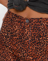 Ditsy Leopard Orange