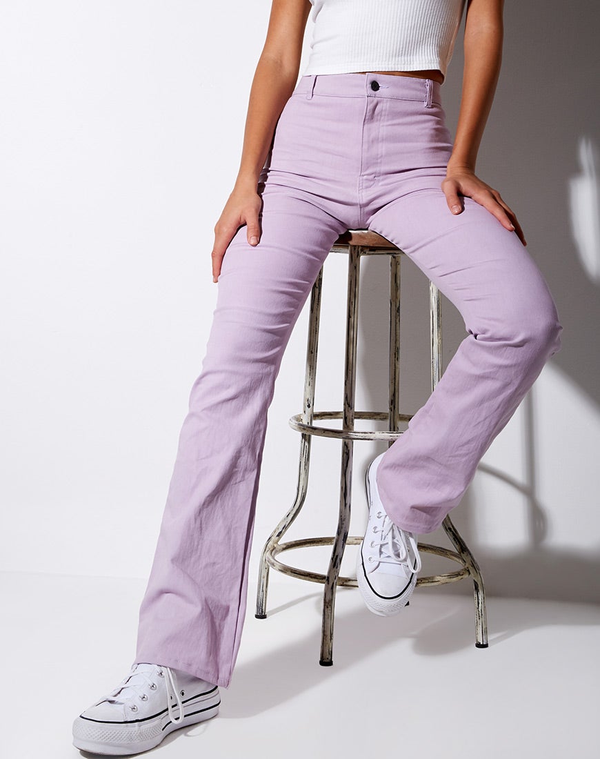 Zoven Trouser in Violet