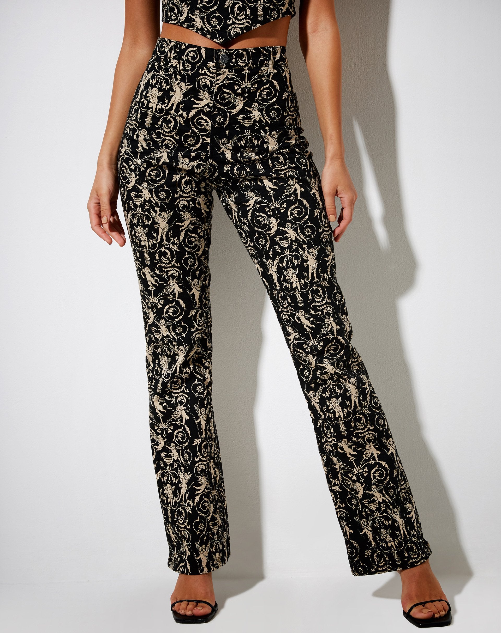 Buy Black Trousers & Pants for Women by Shaye Online | Ajio.com