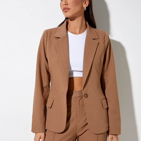 Blazer Marwah en Putty