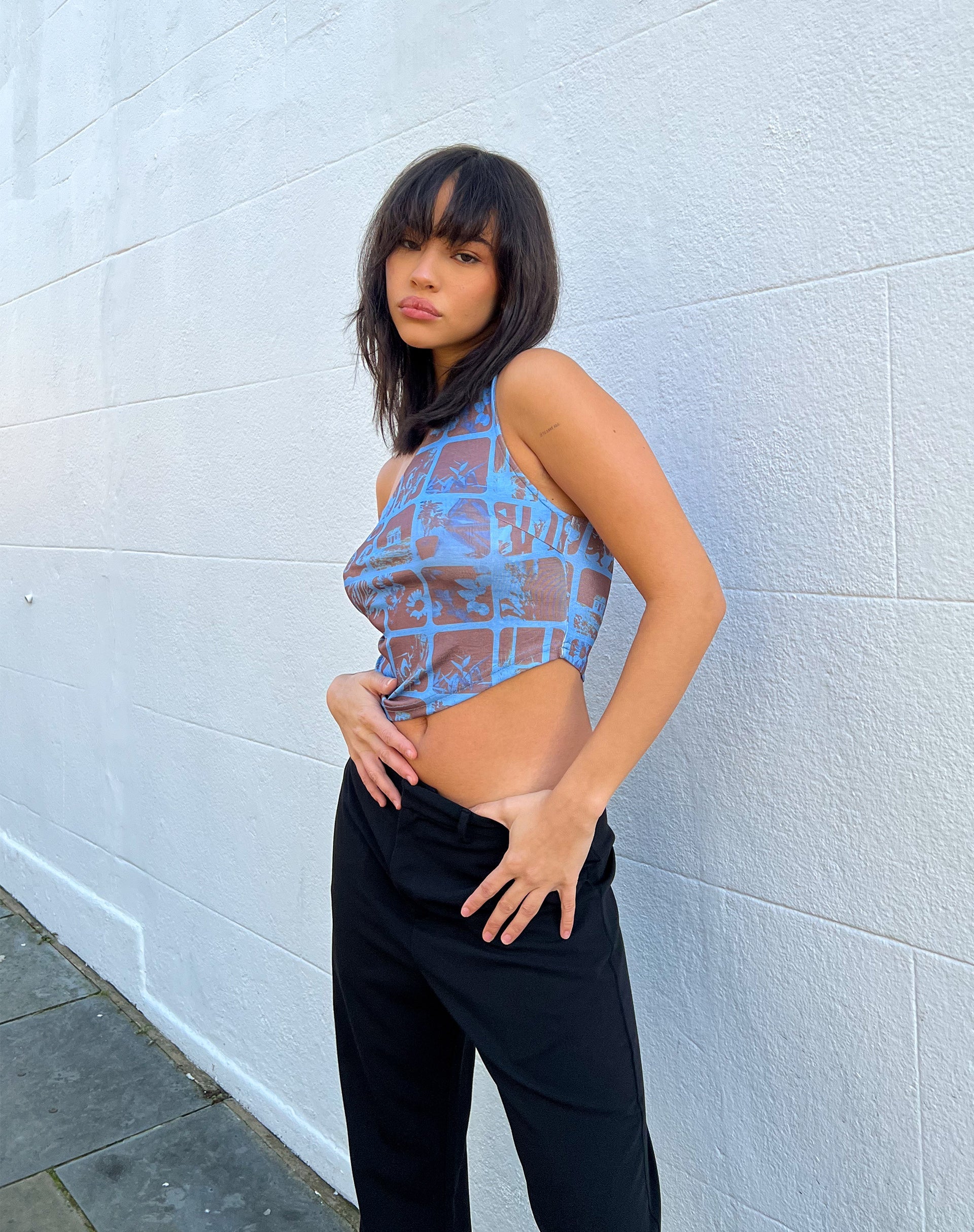 image of Rinja Top in Photographic Blue