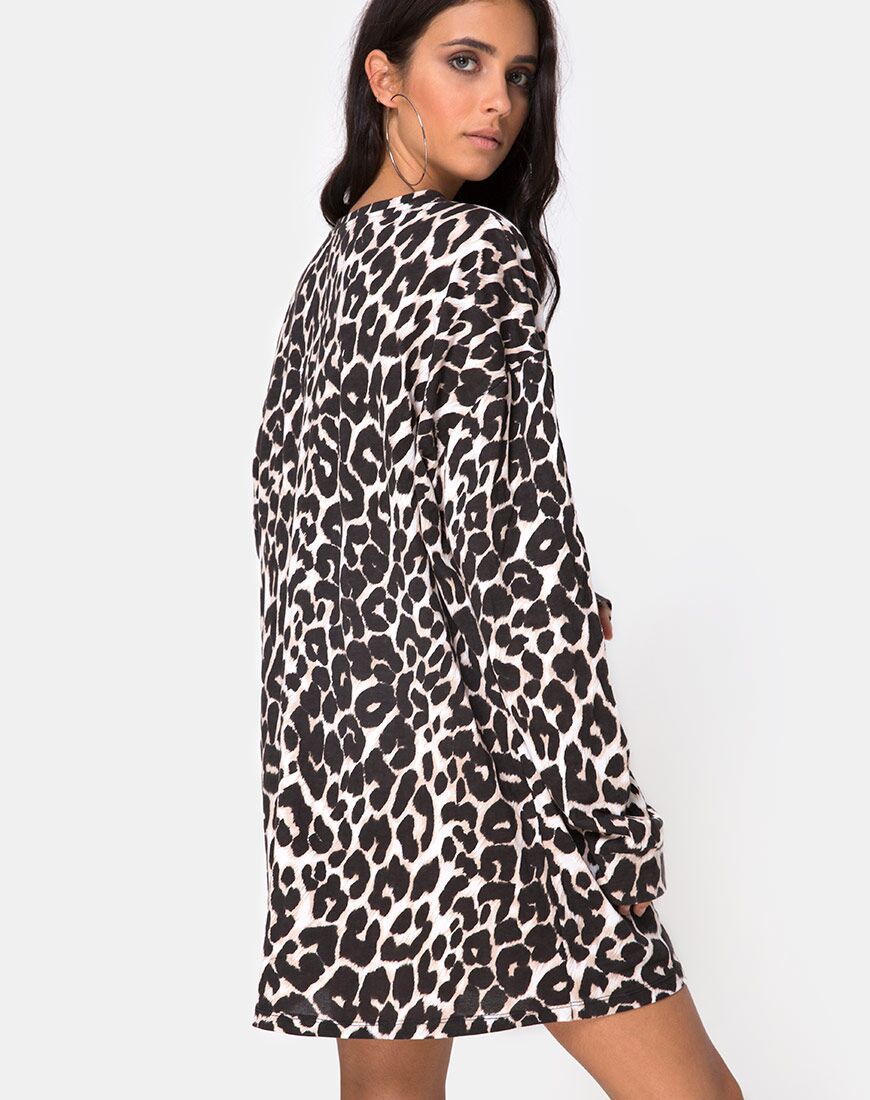 Image of Lotsun Dress in Oversize Jaguar