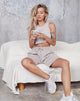 Image of Vasque Crop Top in Mushroom LA Embro